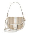 BRAHMIN CYNTHIA LEATHER SHOULDER BAG