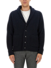 Brioni Cashmere Cardigan In White