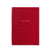 Smythson 2024-2025 Soho Weekly Agenda In Mara In Red