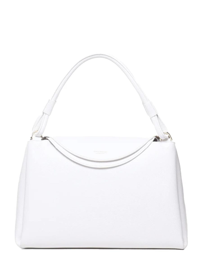 Coccinelle Eclyps Medium Bag In Brillant White