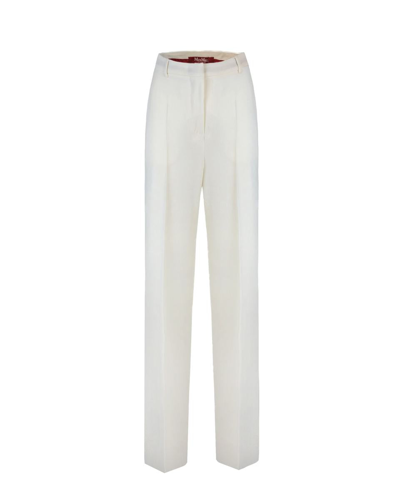 Max Mara Studio Pants In White