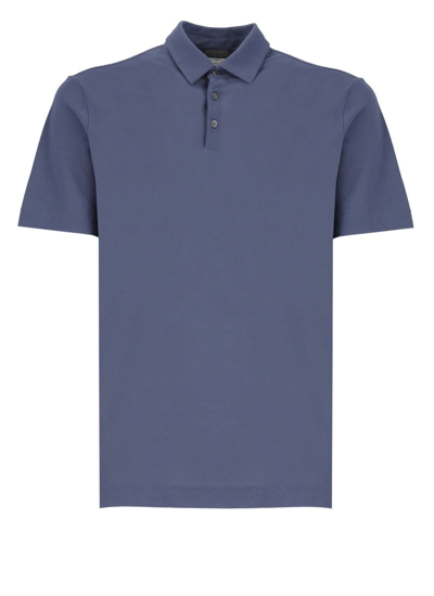 Zanone T-shirts And Polos Blue