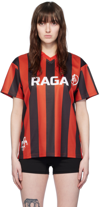 RAGA MALAK BLACK & RED UNITED T-SHIRT