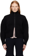 Issey Miyake Black Kone Kone Jacket In 15-black