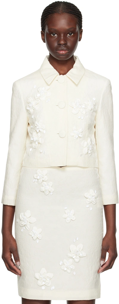 Shushu-tong White Pointed Jacket