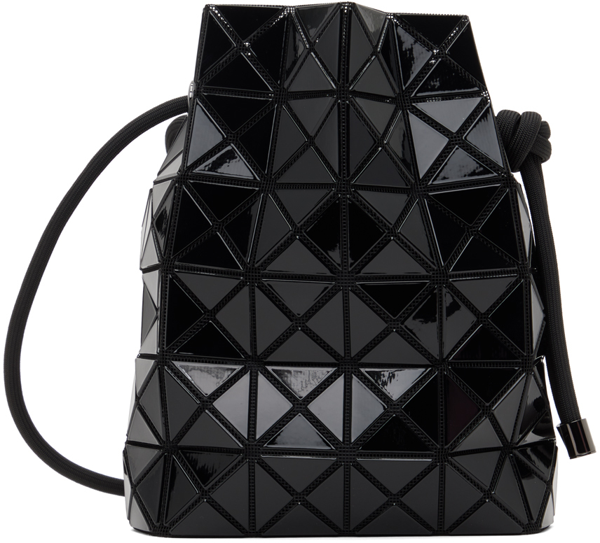 Bao Bao Issey Miyake geometric-panelled baguette metallic Bag - Purple