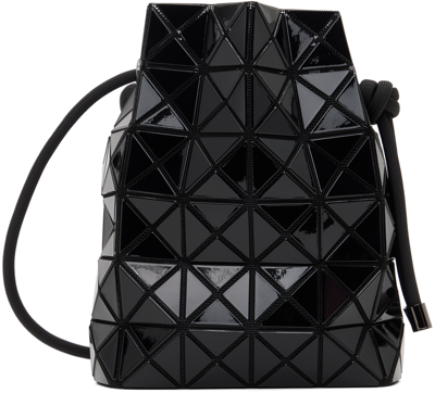 BAO BAO ISSEY MIYAKE BLACK WRING BUCKET BAG