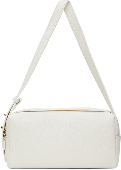 Elleme Trousse Pebbled Leather In White
