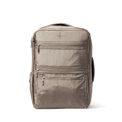Baggallini Modern Convertible Travel Backpack In Grey