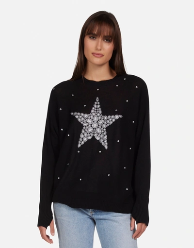 Lauren Moshi Ladona Diamond Star In Black