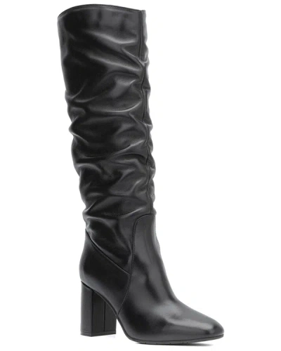 Aquatalia Leora Weatherproof Leather Boot In Black