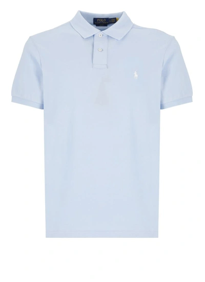 RALPH LAUREN RALPH LAUREN T-SHIRTS AND POLOS LIGHT BLUE