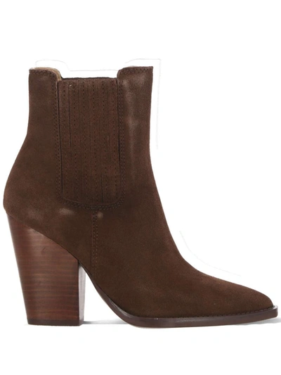Steve Madden Boots In Brown Suede