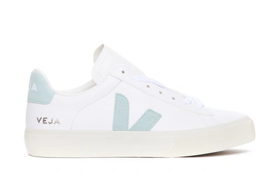 Veja Sneakers Campo Chromefree White Matcha In Extra-white_matcha
