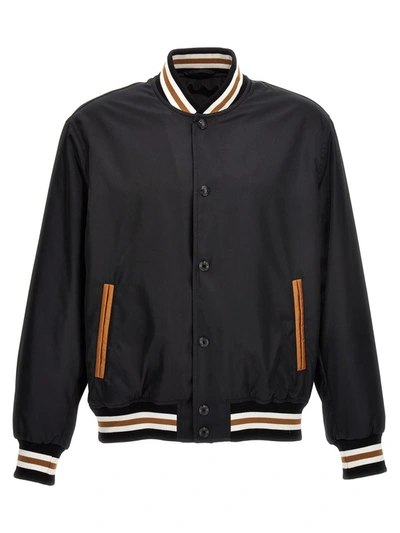 VERSACE VERSACE BOMBER 'MEDUSA FLAME'