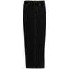 Wardrobe.nyc Wardrobe. Nyc Denim Column Skirt Black 30 In Black