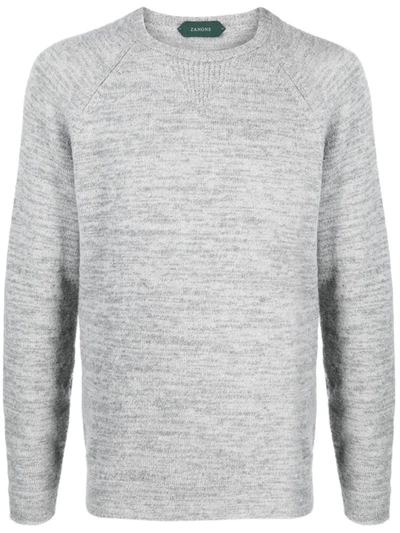 Zanone Sweaters In Gray