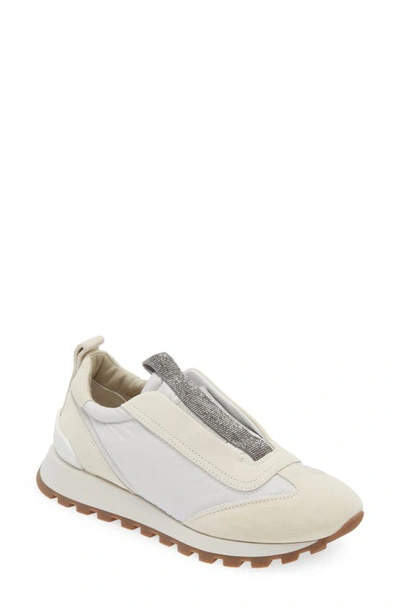 BRUNELLO CUCINELLI BRUNELLO CUCINELLI MONILI TRIM RUNNER SNEAKER
