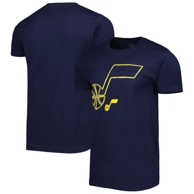 Stadium Essentials Men's And Women's  Navy Utah Jazz Element Logo Pop T-shirt