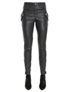 ALEXANDER MCQUEEN BIKER TROUSERS,7699978