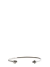 ALEXANDER MCQUEEN TWIN SKULL BRACELET,7696225