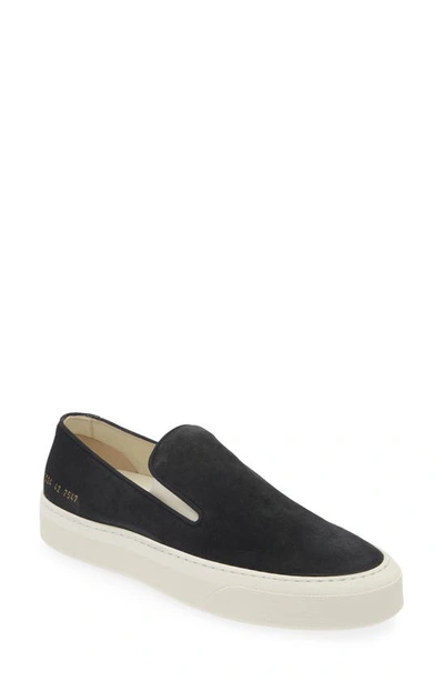 COMMON PROJECTS SUEDE SLIP-ON SNEAKER