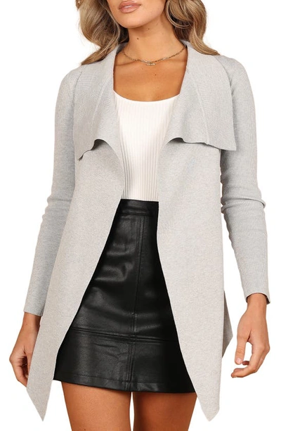 Petal And Pup Womens Zimmer Cardigan In Grey
