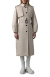 Mackage Alia Balloon-sleeve Long Trench Coat