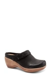 Softwalk Marquette Womens Banded Man Made Clogs In Black Nu