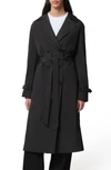 Soia & Kyo Blaire Water Repellent Coat In Black