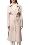 Soia & Kyo Dimitra Trench Coat In Mist