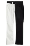 Monfrere Monfrère Clint Two-tone Bootcut Jeans In Shadow