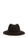 BORSALINO BRUSHED FELT HAT,7700290