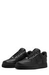 Nike X Slam Jam Air Force 1 Low Sneakers In Black/ Black/ Black