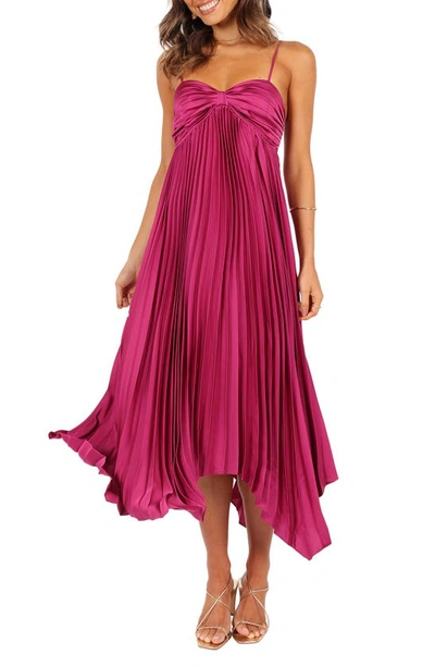 Petal And Pup Womens Vikki Dress In Magenta