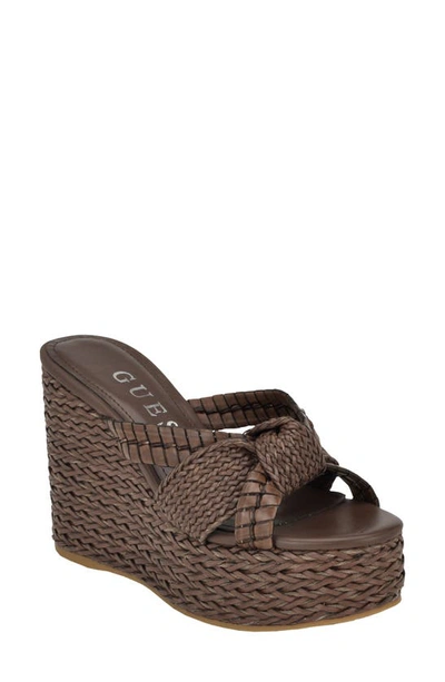 GUESS EVEH PLATFORM WEDGE SANDAL