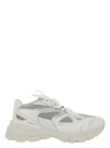 Axel Arigato 'marathon Runner' White Low Top Sneakers With Reflective Details In White