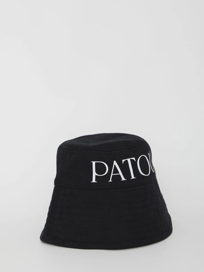 Patou Bucket Hat In Black