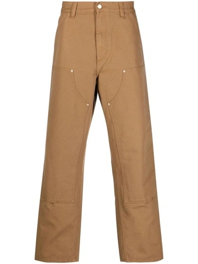 Carhartt Wip Double Knee Pant Clothing In Brown