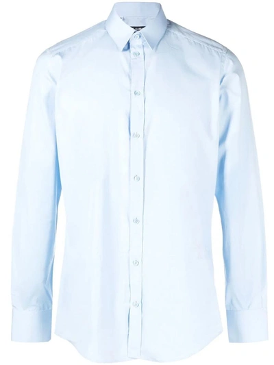 Dolce & Gabbana Shirts In Clear Blue