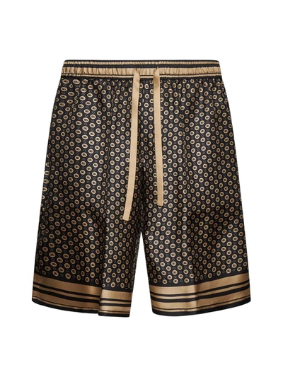 Dolce & Gabbana Dolce &amp; Gabbana Re Edition Printed Shorts In Brown