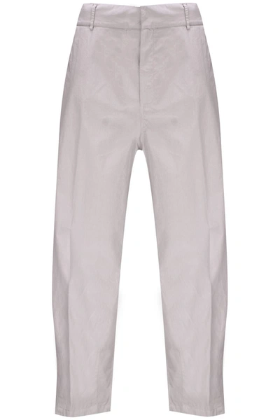 Grifoni Trousers In Grey