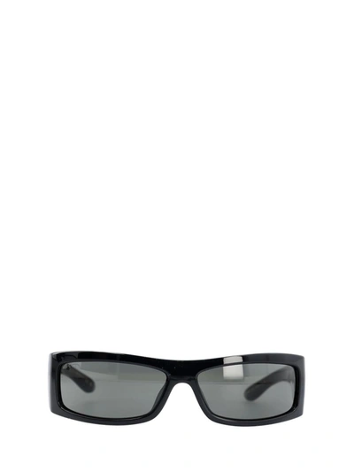 Gucci Glasses In Black-black-grey