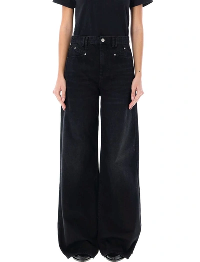 Isabel Marant Étoile Lemony Denim In Black