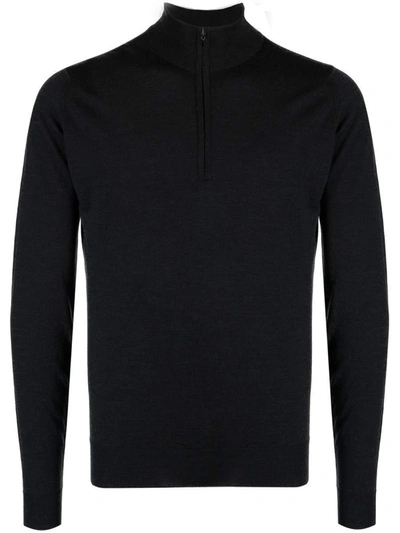 John Smedley Sweaters In Black