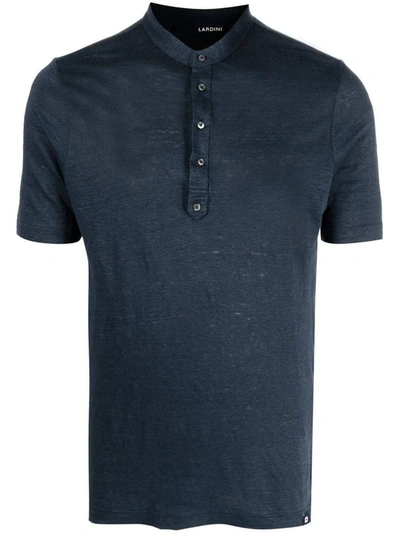 Lardini T-shirts And Polos In Blue