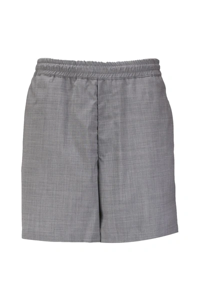 Low Brand Shorts In Mid Grey Mela
