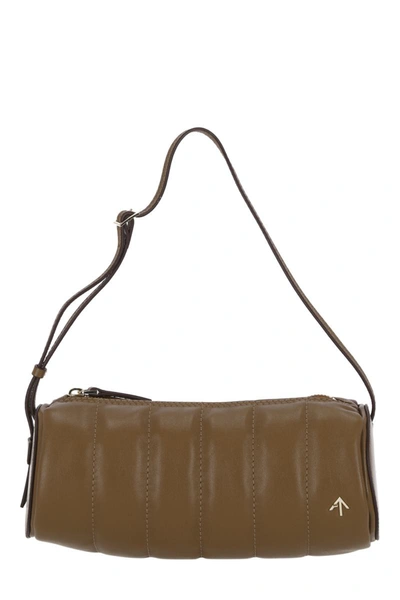 Manu Atelier Shoulder Bag In Brown