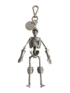 ALEXANDER MCQUEEN SKELETON ARMOUR KEY RING,7696382