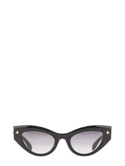 Alexander Mcqueen Cat-eye Sunglasses Spike Studs In Black